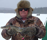 ice fishing